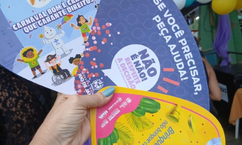 Prefeitura de Volta Redonda reforça conscientização durante blocos de Carnaval